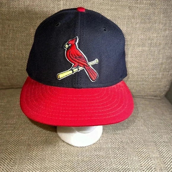 St. Louis Cardinals MLB New Era 59/50 Baseball Cap Hat Authentic 7 3/8 58.7cm - Picture 1 of 8